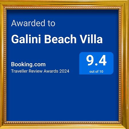 Galini Beach Villa Amoudi Eksteriør billede