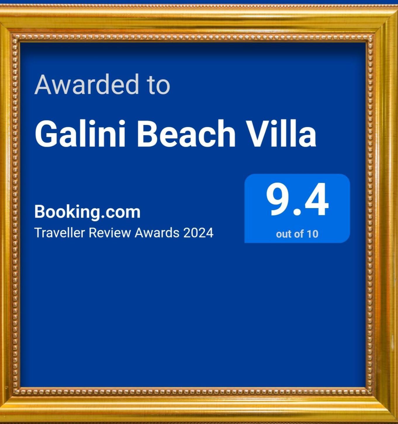 Galini Beach Villa Amoudi Eksteriør billede